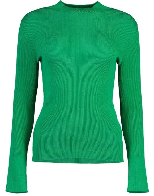 Mock Neck Long Sleeve Pullover