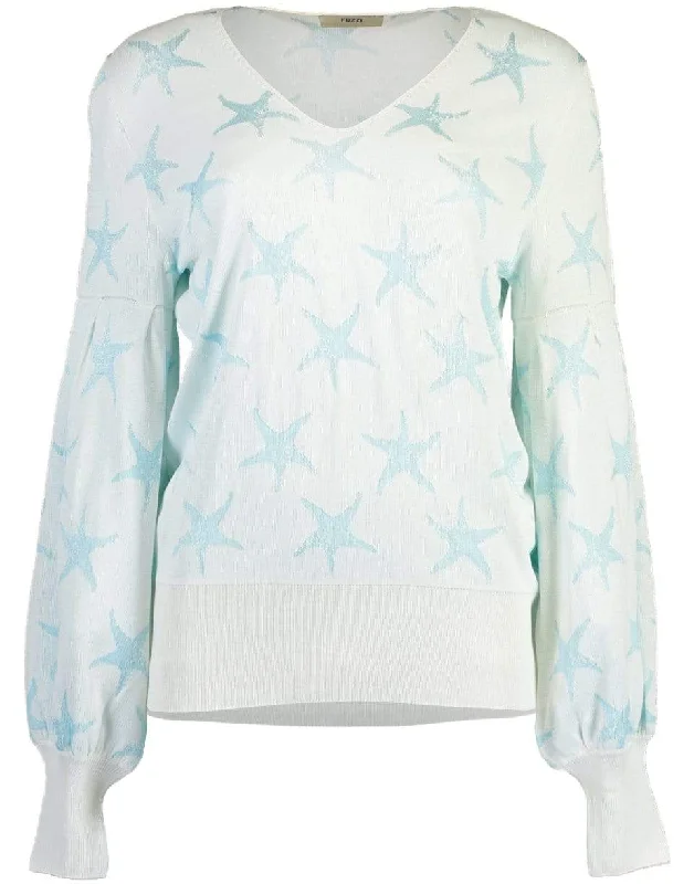 Long Sleeve Sweater - panna