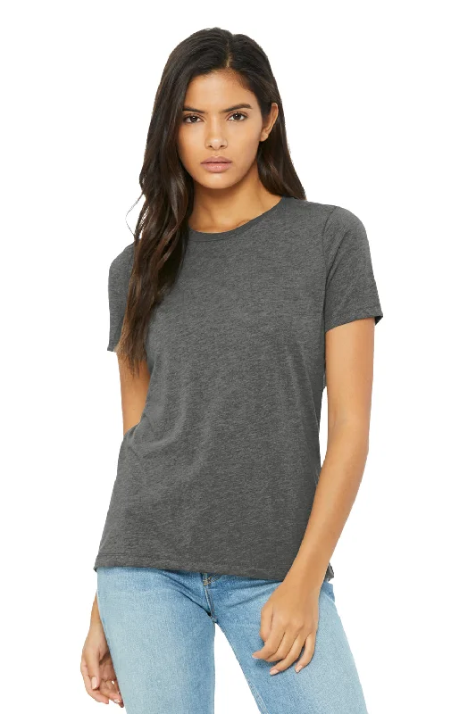 Bella + Canvas Womens Short Sleeve Crewneck T-Shirt - Grey