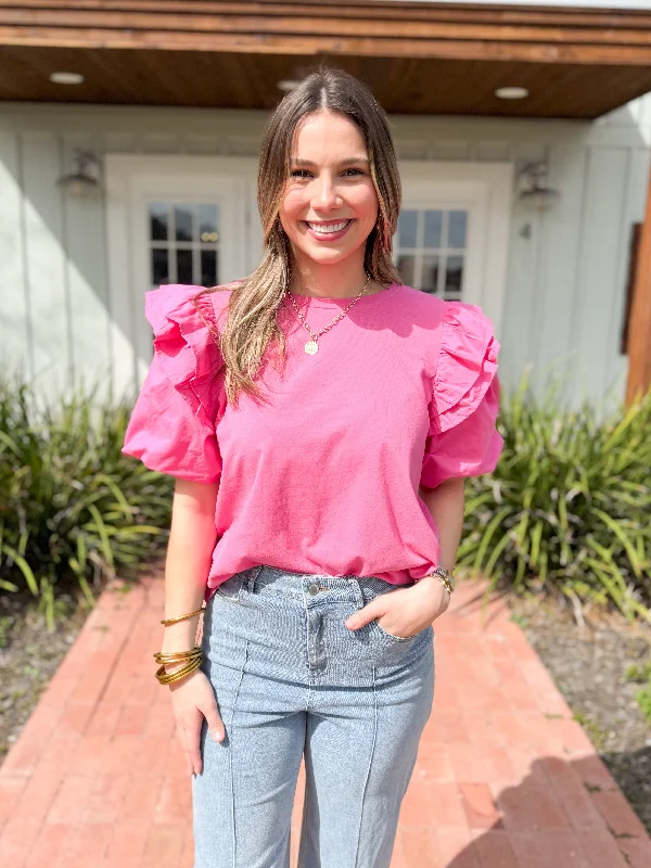 The Franco Top-Pink