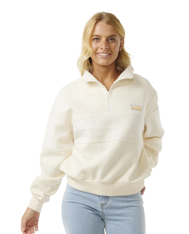 Fortaleza Half Zip Fleece in Beige