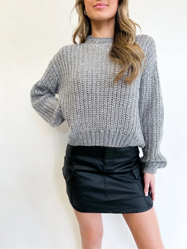 Martina Grey Sweater