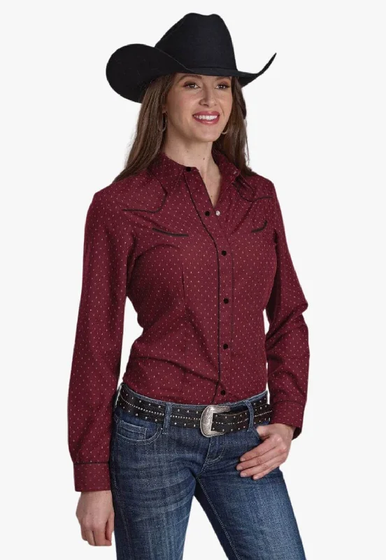 Roper Womens Karman Special Collection Long Sleeve Shirt