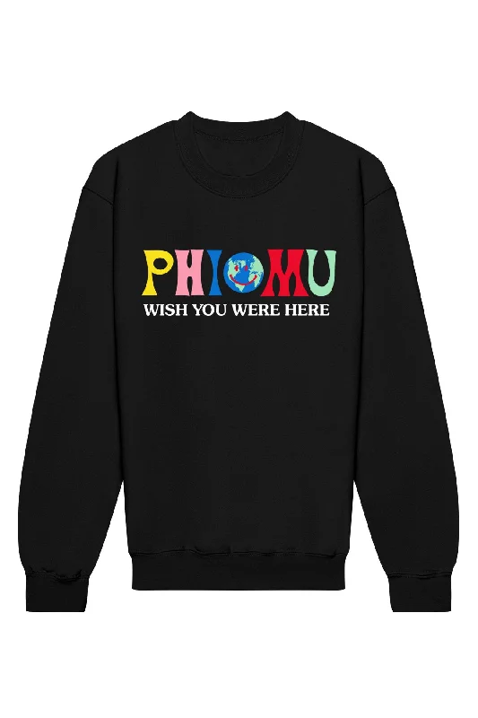 Phi Mu Wish You Were Here Crewneck Sweatshirt