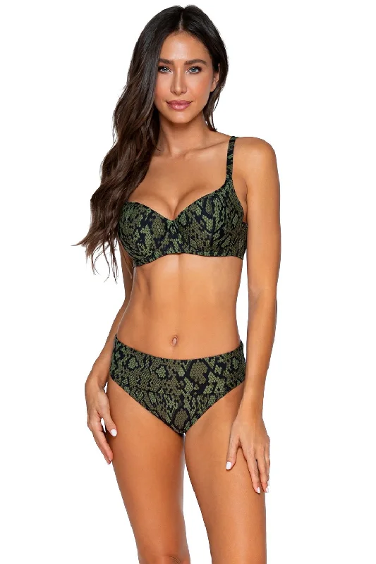 Sunsets Snake Charmer Carmen D-H Cup Underwire Top