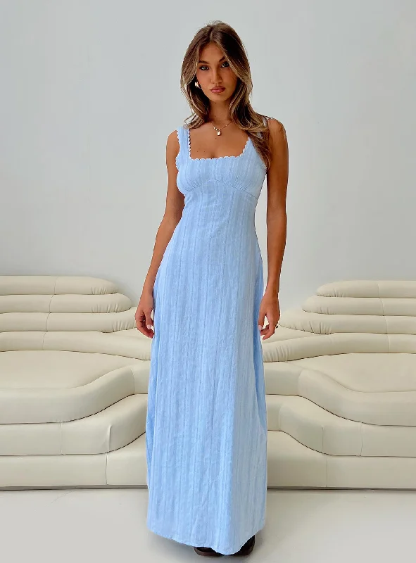 Dasha Maxi Dress Blue