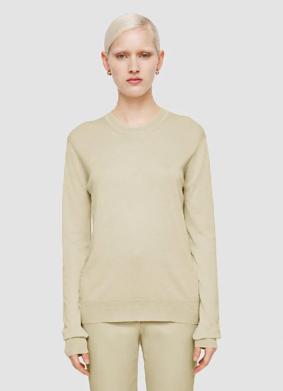 Superfine Cotton Silk Sweater