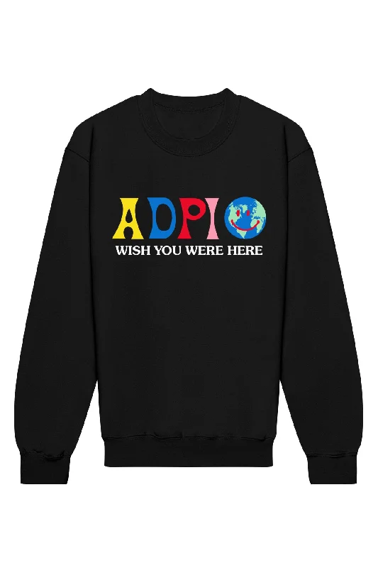 Alpha Delta Pi Wish You Were Here Crewneck Sweatshirt