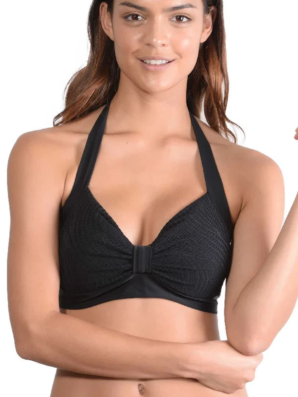 Santorini D-F Cup Halter Bikini Top | 4 Colours