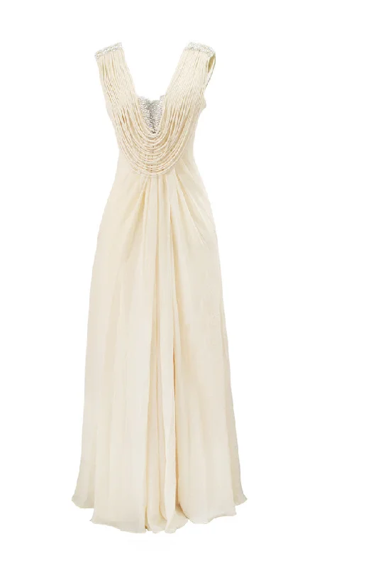 Cream Toned Gown