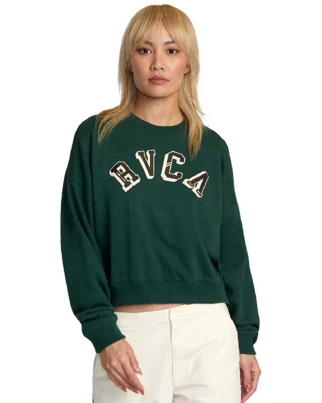 Ivy League Sweatshirt in Pine Needle