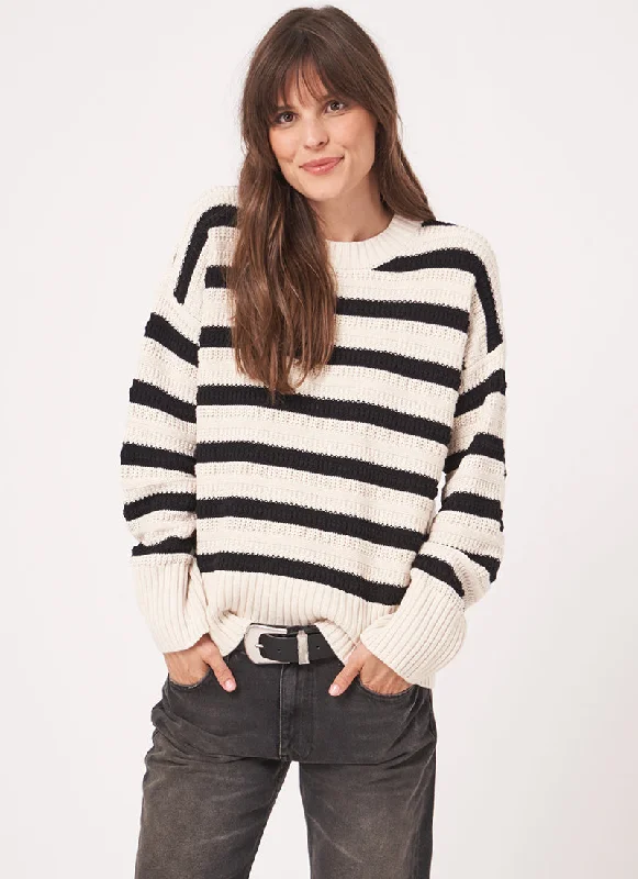 Multi Stripe Knitted Pullover