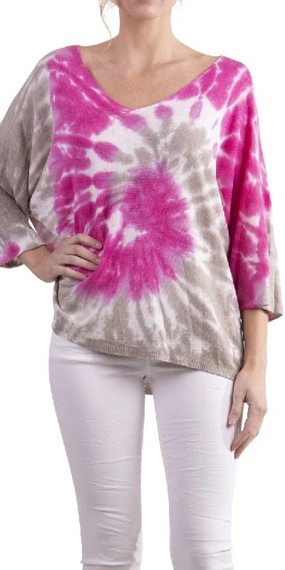 Petunia Tie Dye Sweater