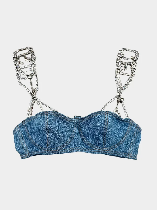 Denim Bra