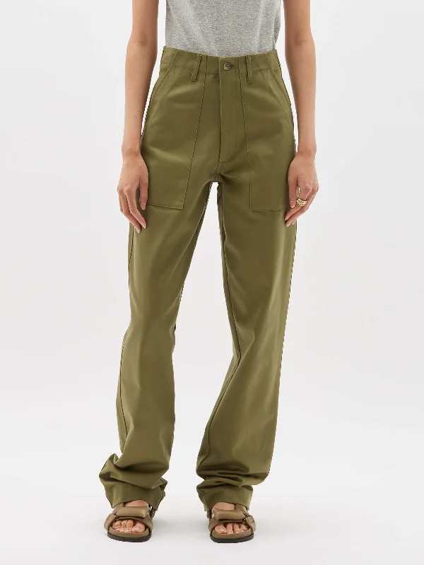 organic cotton utility pant