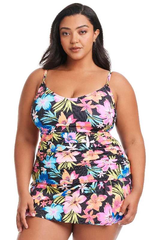 NEW! Plus Size Sweet Escape Scoop Neck Tankini Top