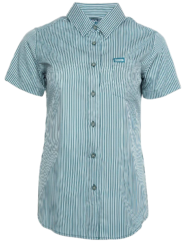 Benny Triple Stripe Women's Short Sleeve - Sage